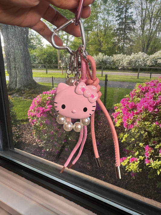 “pink pearl hk” bag charm