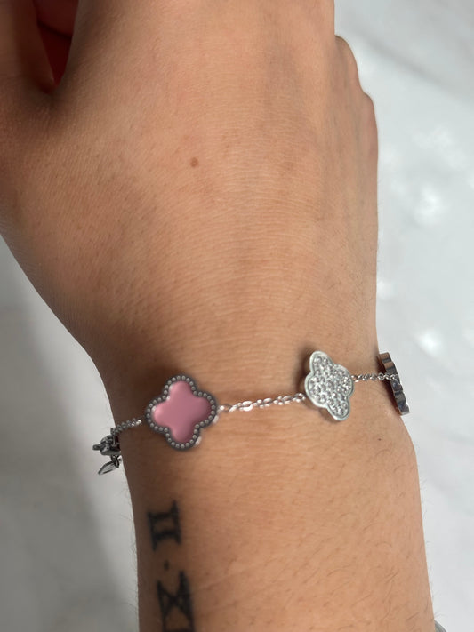 “silver blossom” bracelet