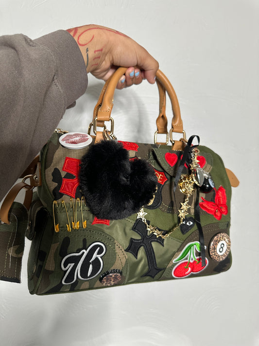 PREORDER camo junk purse