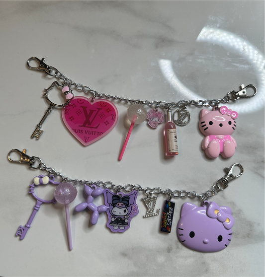 junk charm bag chain