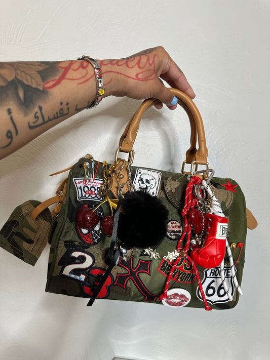 PREORDER camo junk purse
